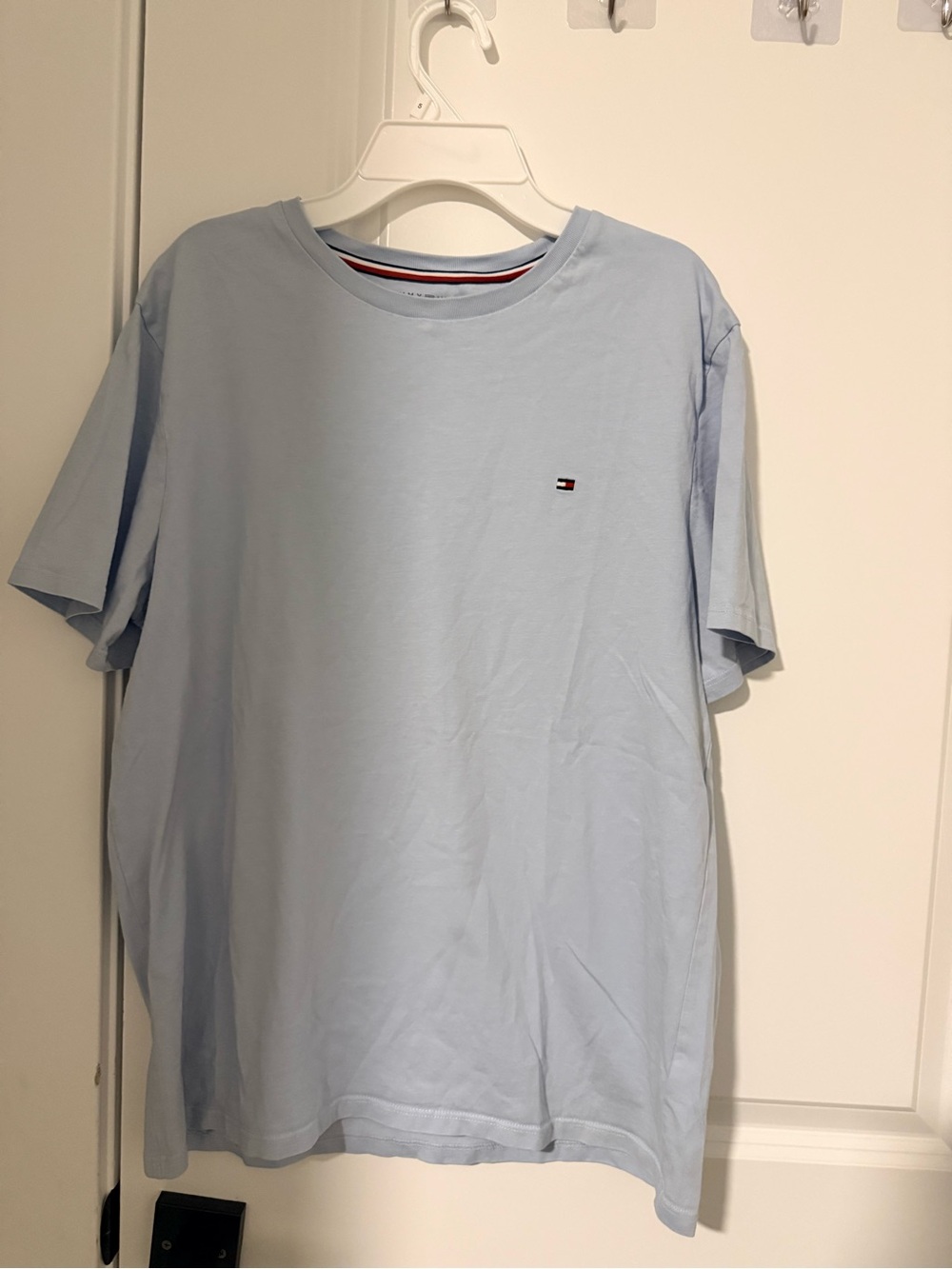Tommy Hilfiger Light Blue Short-Sleeve T-Shirt